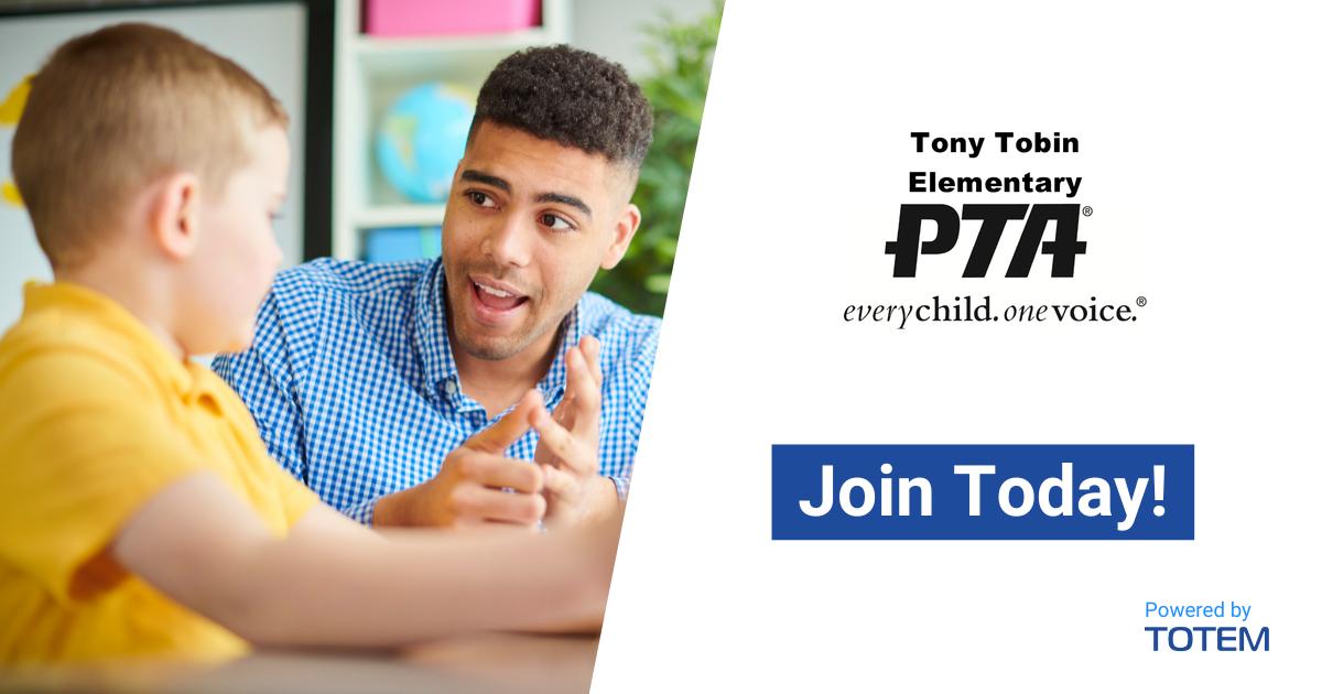 Join Tony Tobin Elementary PTA